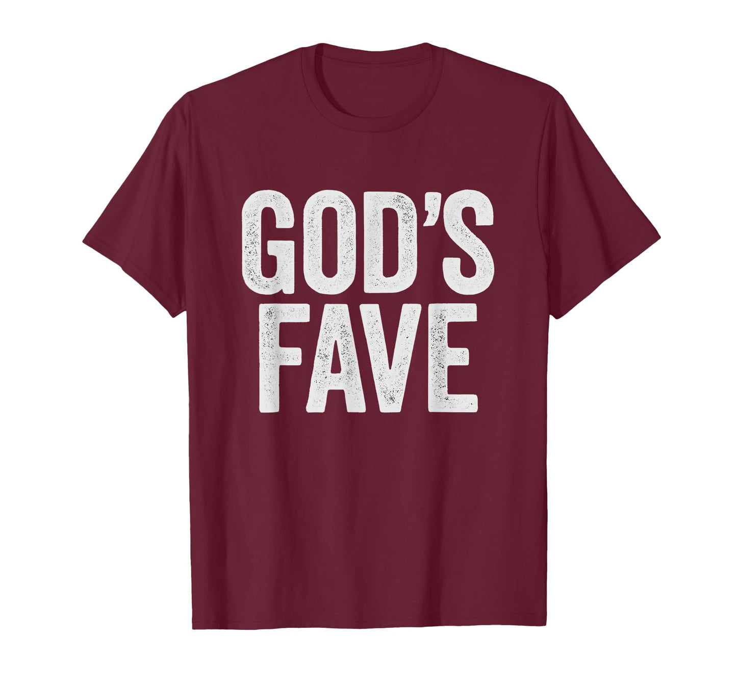 God's Fave, Casual Christian Graphic T-Shirt