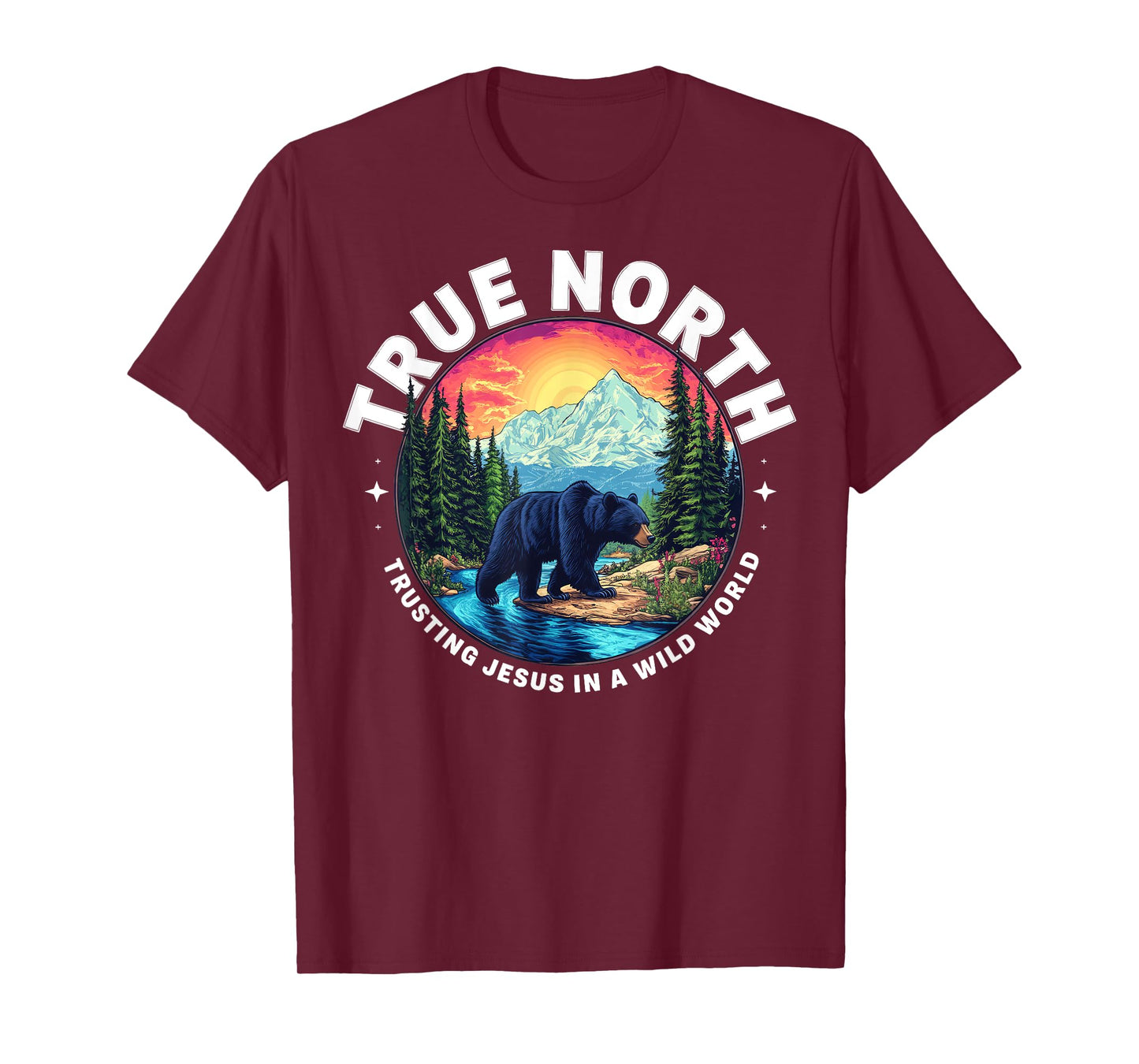 True North Trusting Jesus In A Wild World VBS 2025 T-Shirt