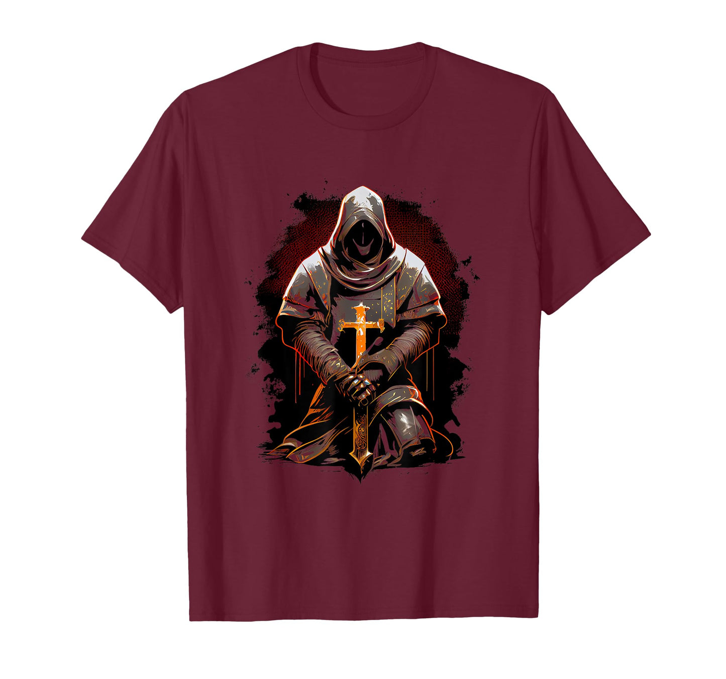 Knight Templar Christian Warrior Of God Crusader Gift T-Shirt