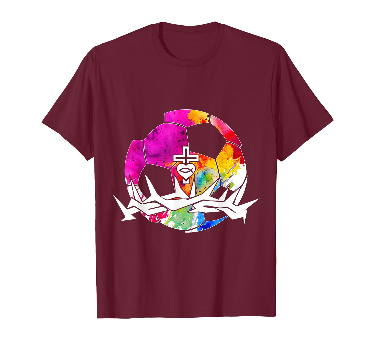 Religious Jesus Soccer Christian GOD Soccer T-Shirt