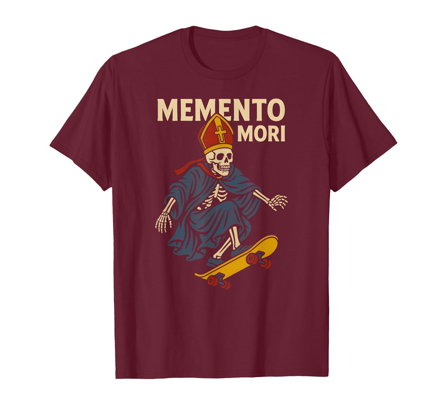 Catholic Memento Mori Vintage Mens Surgery Recovery T-Shirt