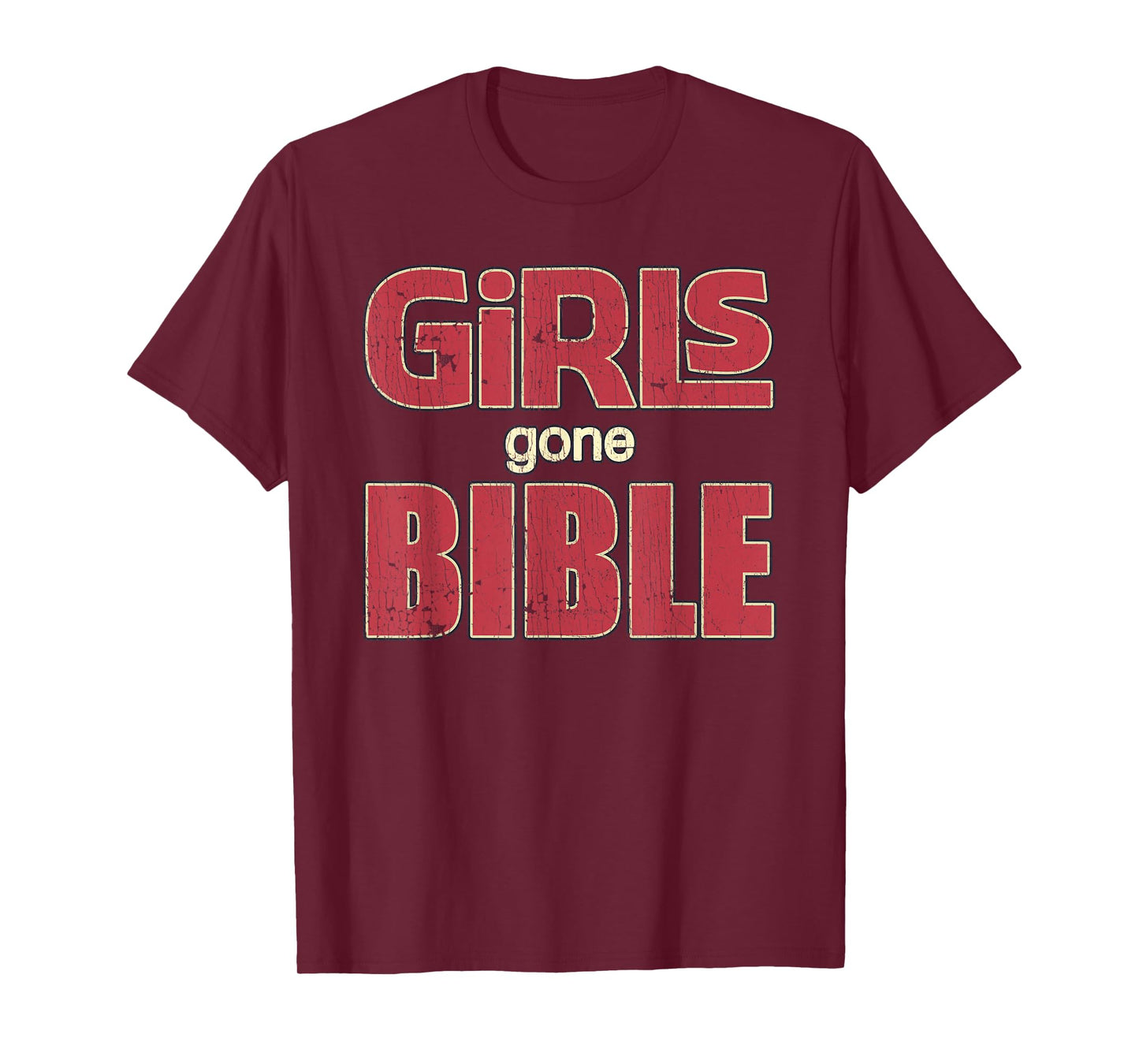 Girls Gone Bible Christian Lover Jesus Bible Verse T-Shirt