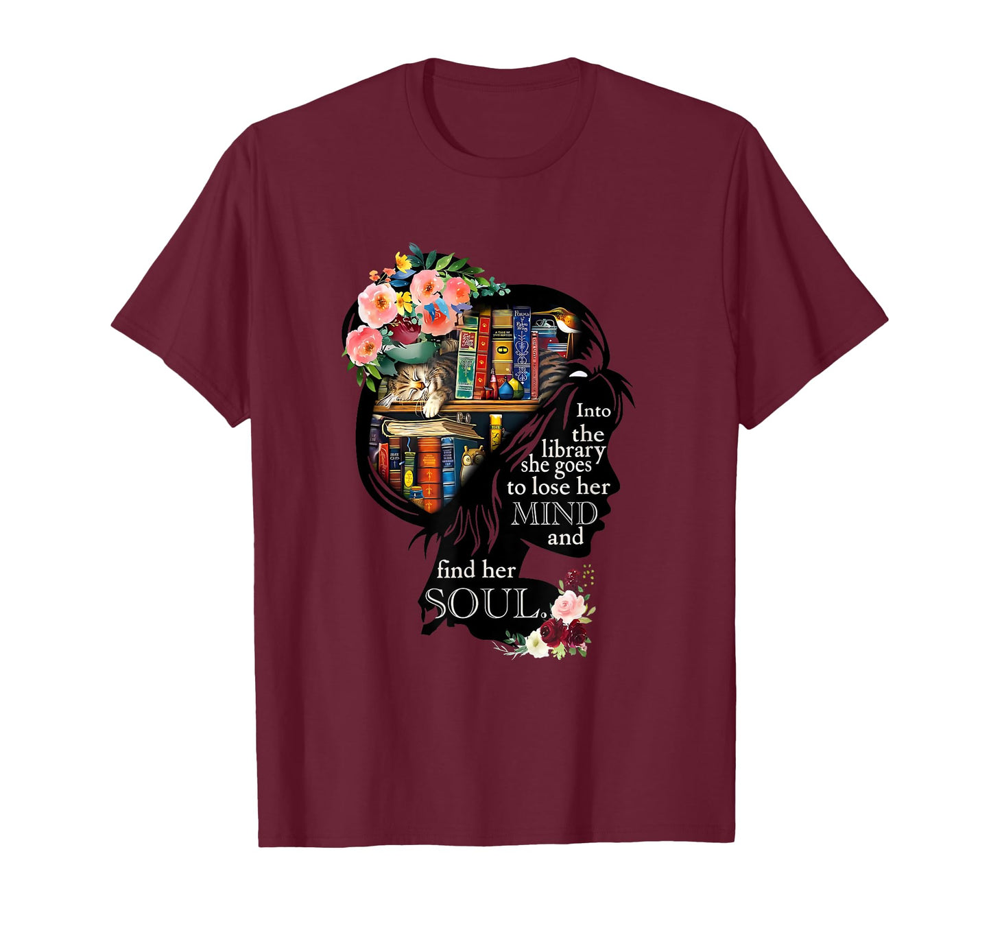 Book Reading Bookworm Book Lover Women Kids Girls Librarian T-Shirt