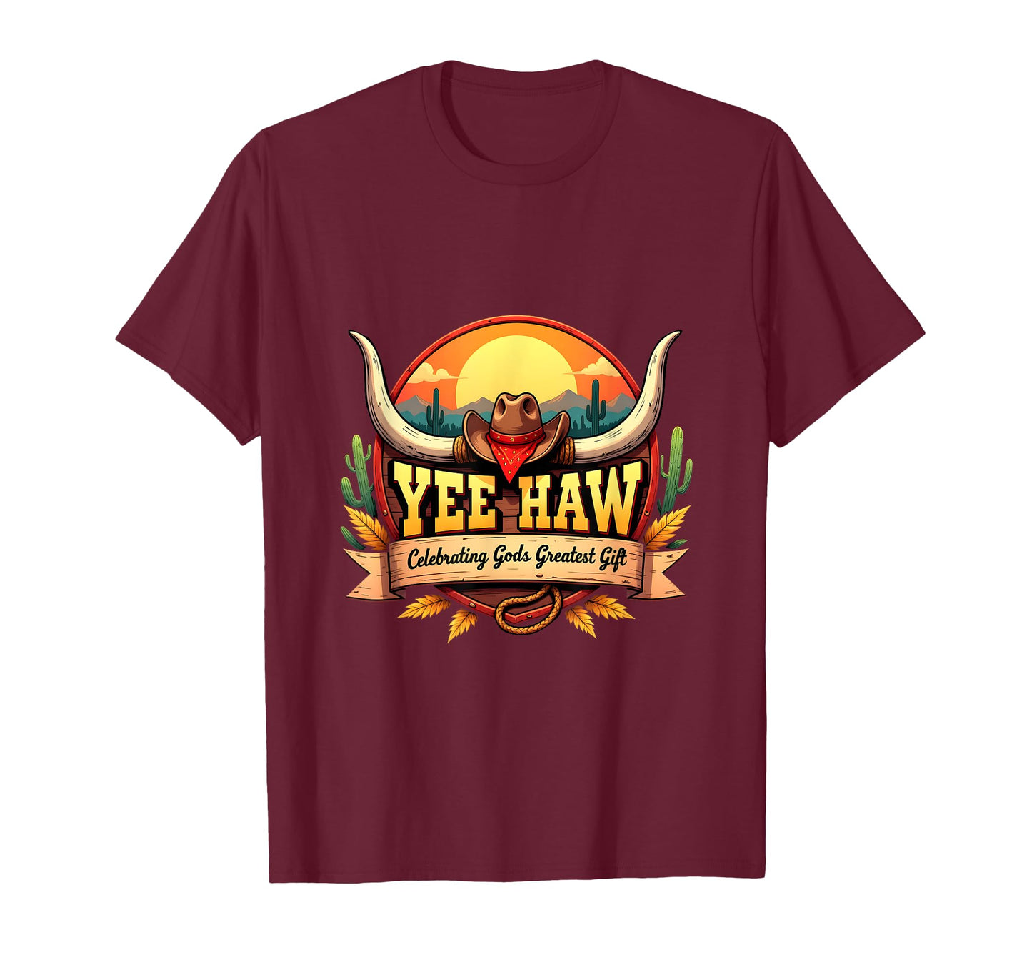 Yee Haw VBS 2025 Celebrating Greatest Camp Youth T-Shirt