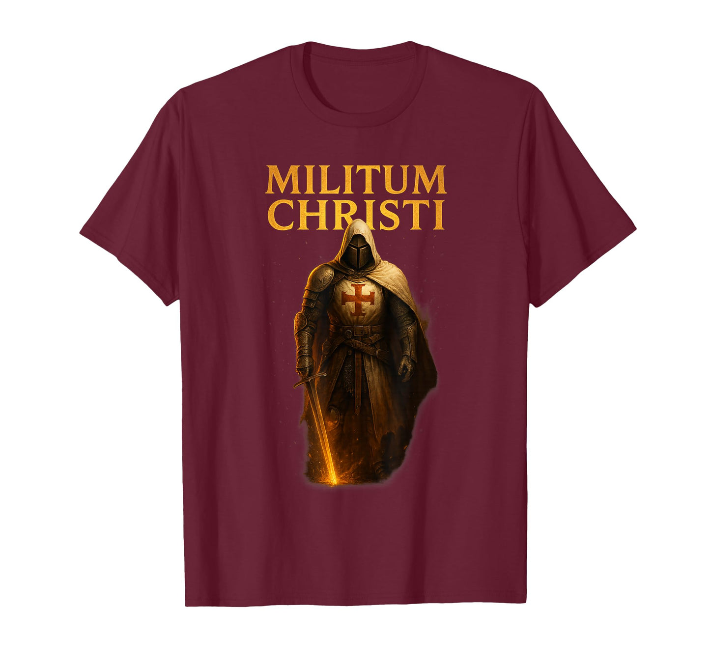 Militum Christi Catholic Knight Templar – Crusader T-Shirt