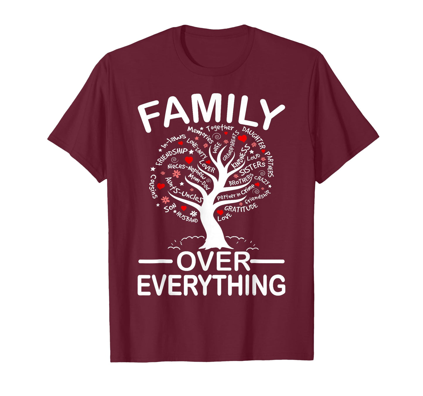 Family Over Everything Matching Family Reunion Party 2025 T-Shirt
