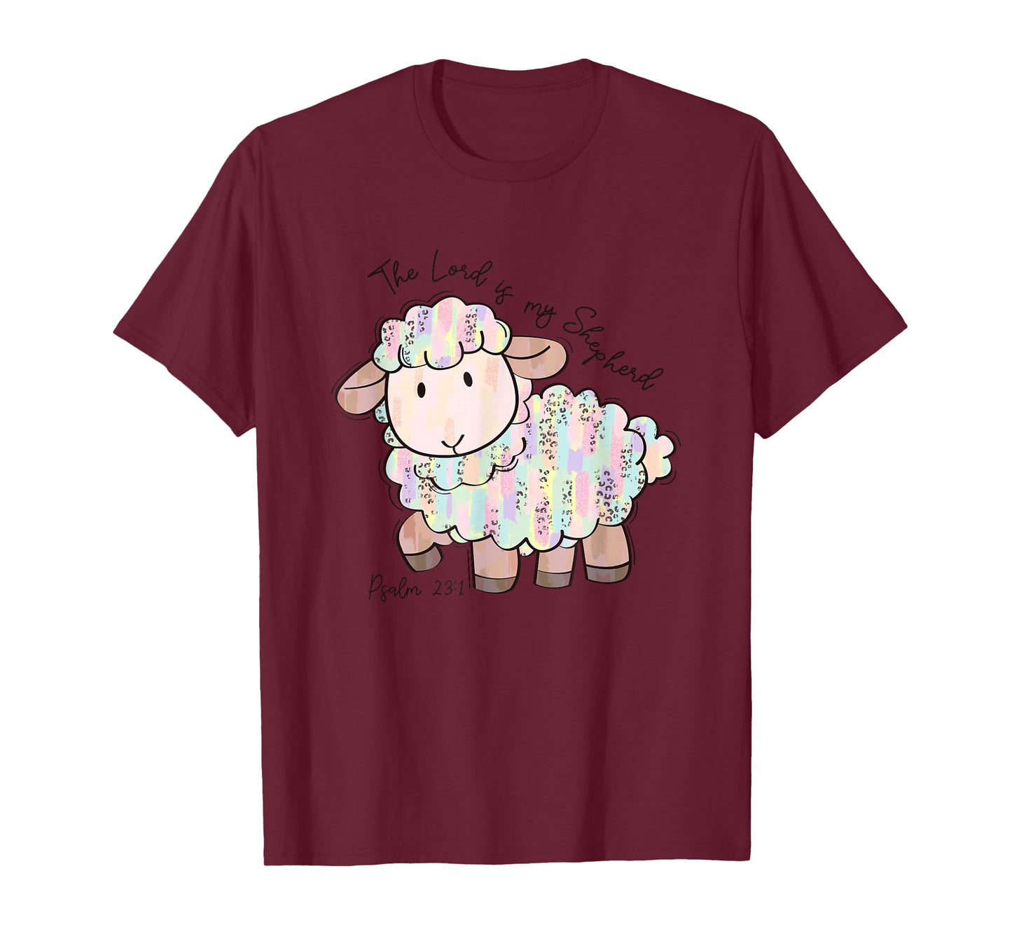 The Lord is My Shepherd Psalm 23:1 T-Shirt