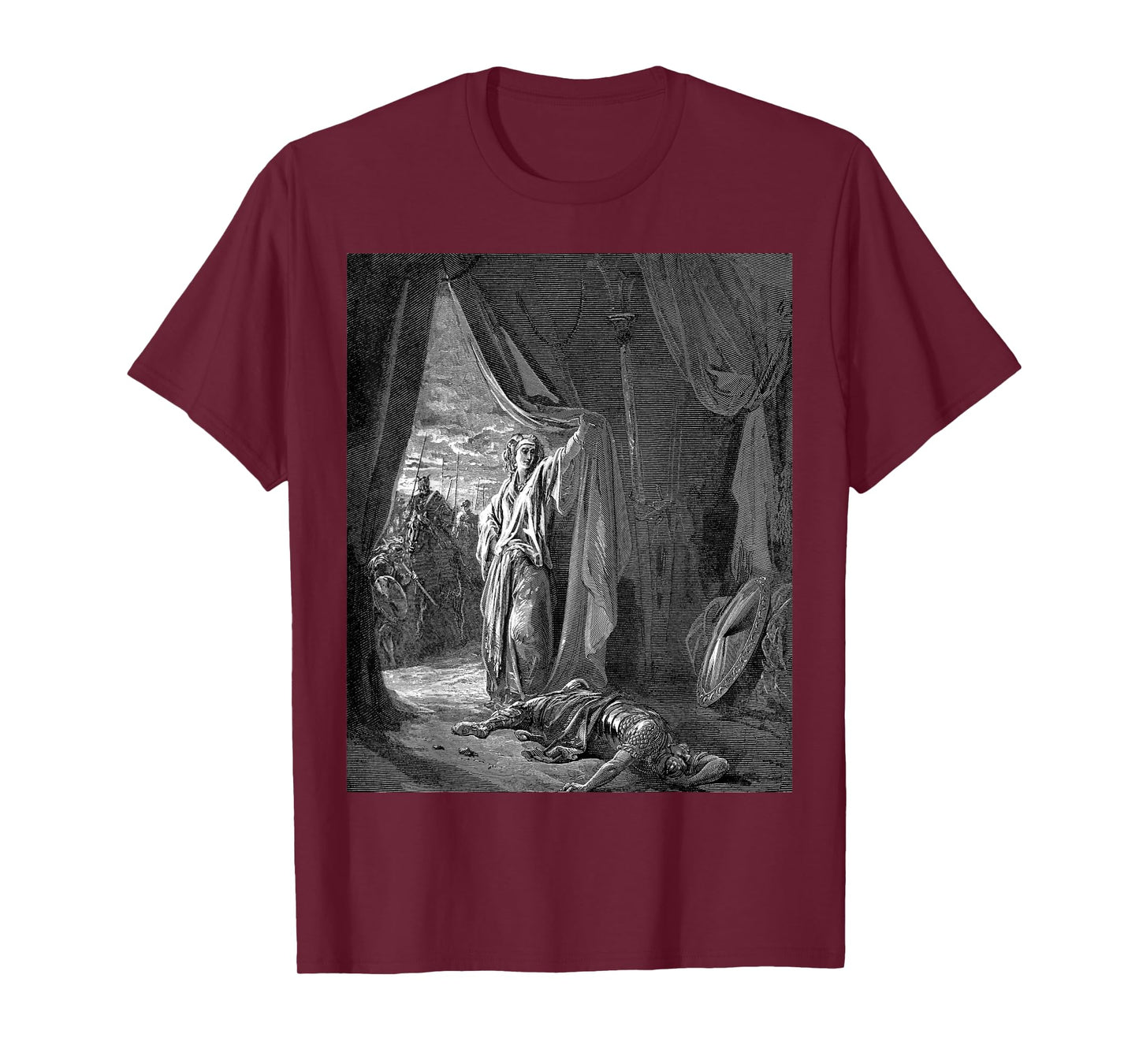 Jael and Sisera Gustave Dore Biblical Art The Bible T-Shirt