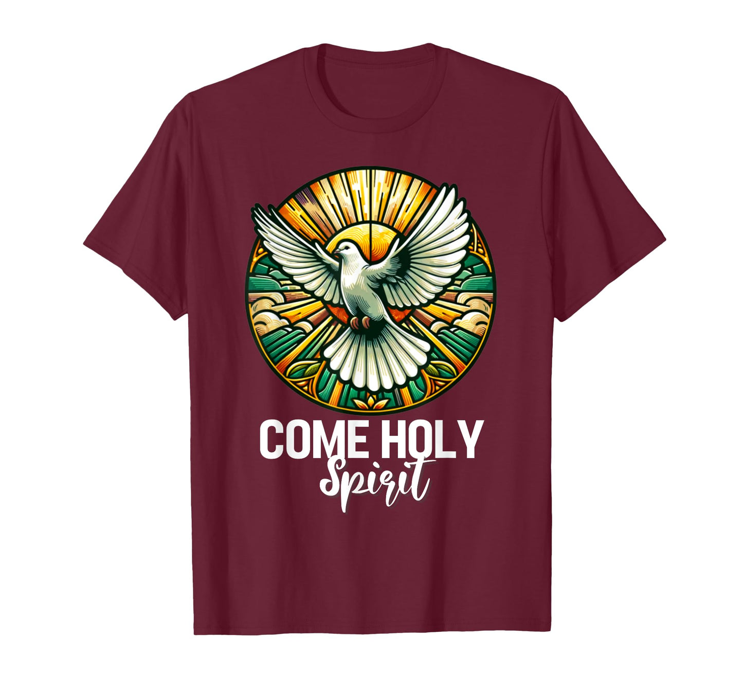 COME HOLY SPIRIT Dove Christian Gifts For Men And Women Tees T-Shirt