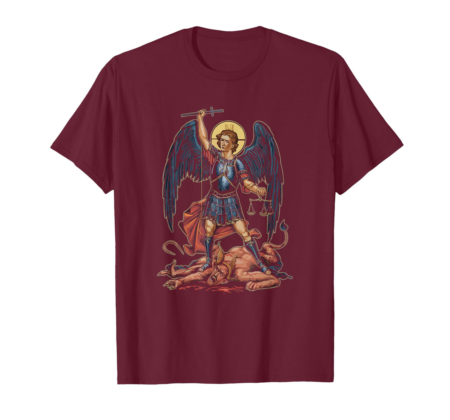 Archangel Catholic Religion Christianity Guardian Angel T-Shirt