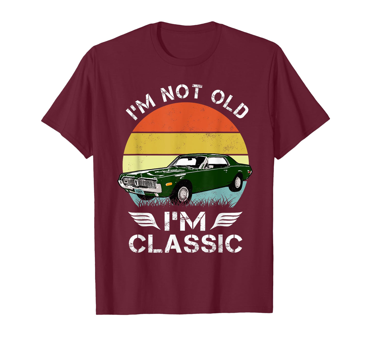 1968 68 Mercury classic Cougar Vinatge cars T-Shirt