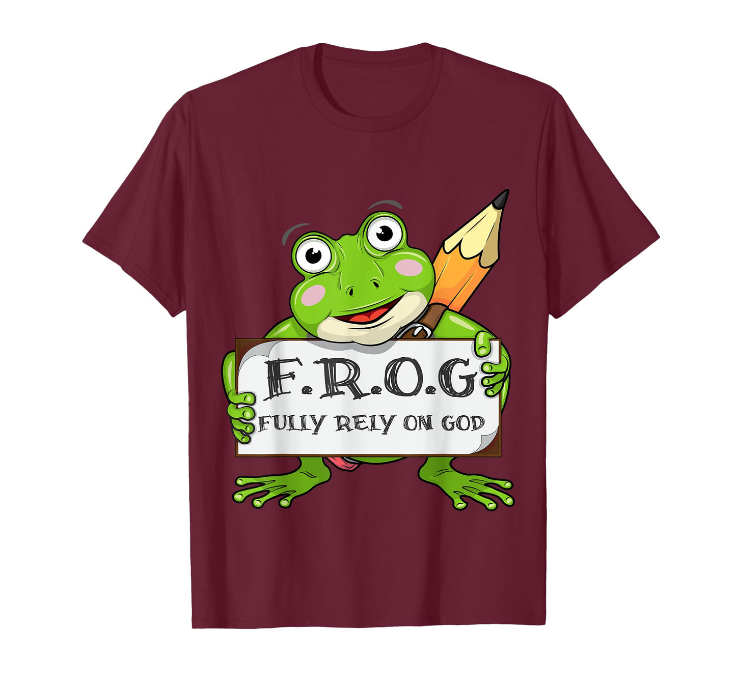 E-ZY Design+ Fully Rely On God Cool Jesus Cute Christian Lover gifts T-Shirt