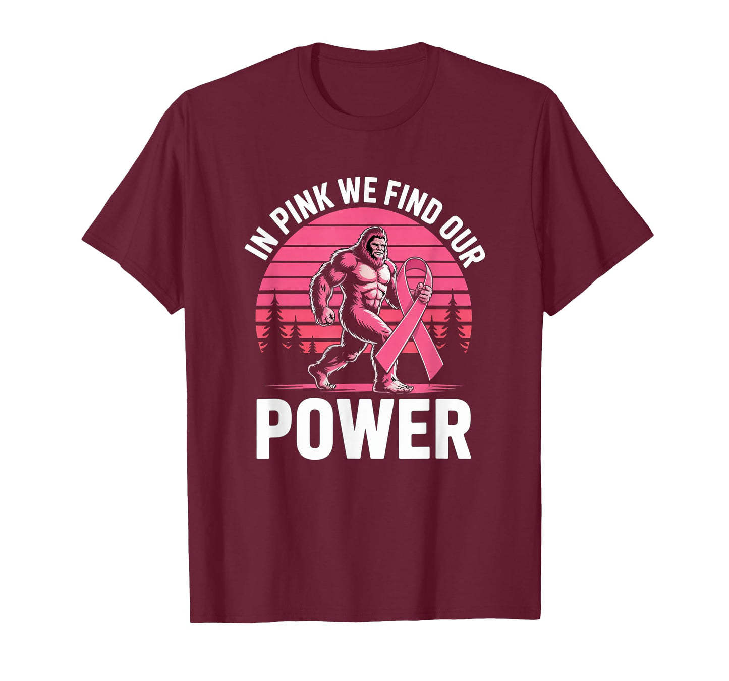 Fighting Breast Cancer mom Girls Women. Breast Cancer Month T-Shirt