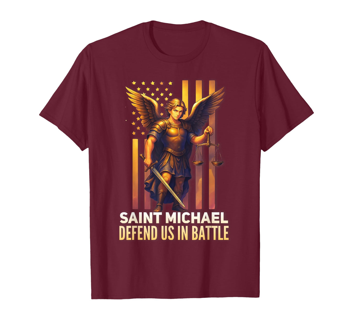 Saint Michael The Archangel Catholic T-Shirt