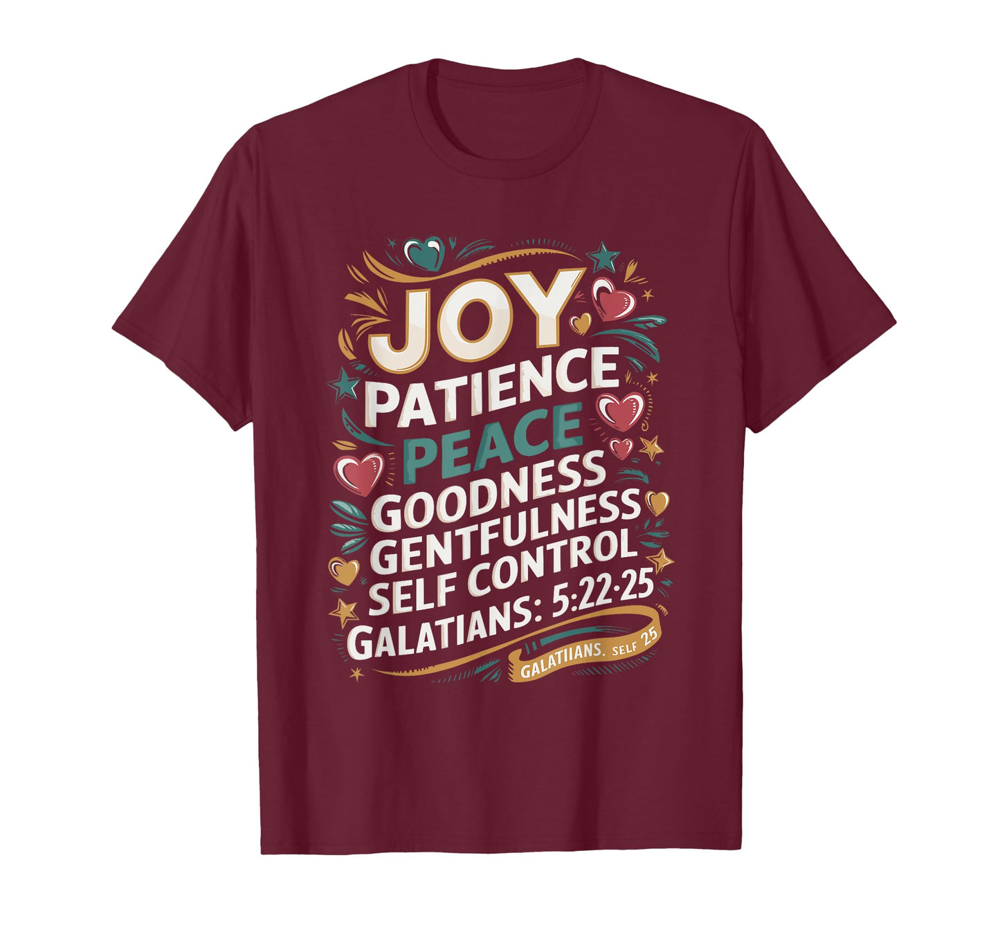 Awesome Galatians Fruit Of The Spirit Religious Verses T-Shirt