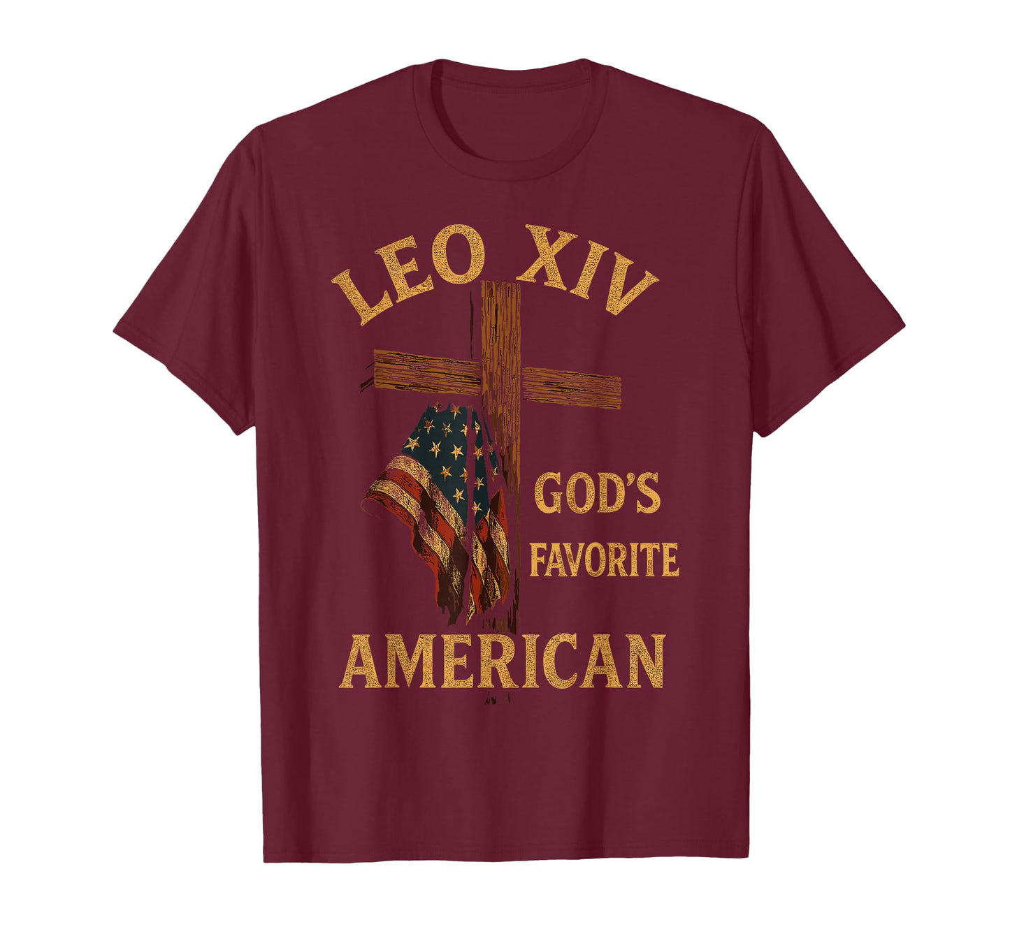 New Pope Leo XIV Gods Favorite American, Papal Election 2025 T-Shirt