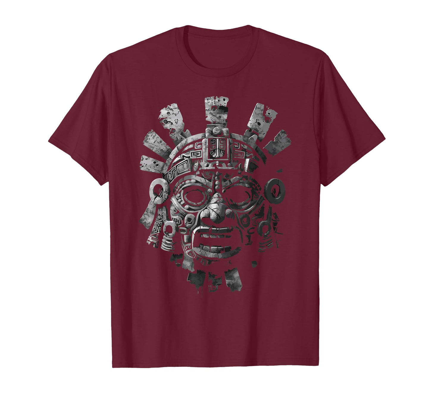 Aztec God Aztec Culture Mayan Indigenous Tlaloc Statue T-Shirt