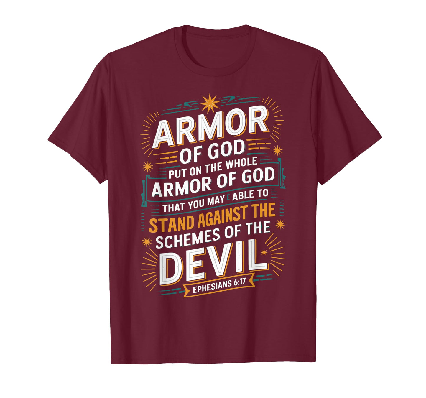 Bible Verse for Religious Christian Faith Believer T-Shirt