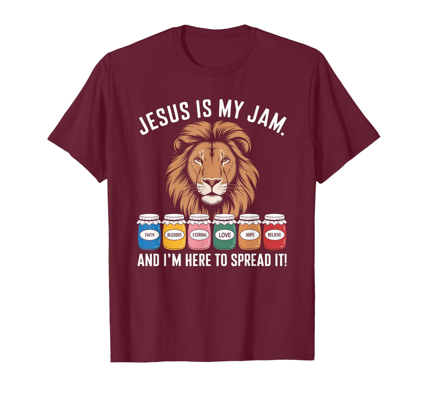 Jesus is My Jam Tshirt Men Women Christian Bible Verse T-Shirt