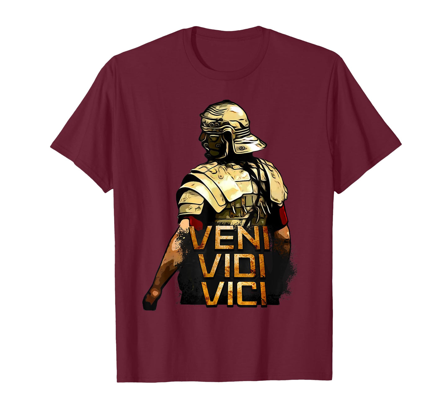 Veni Vidi Vici - SPQR Roman Empire Quote T-Shirt