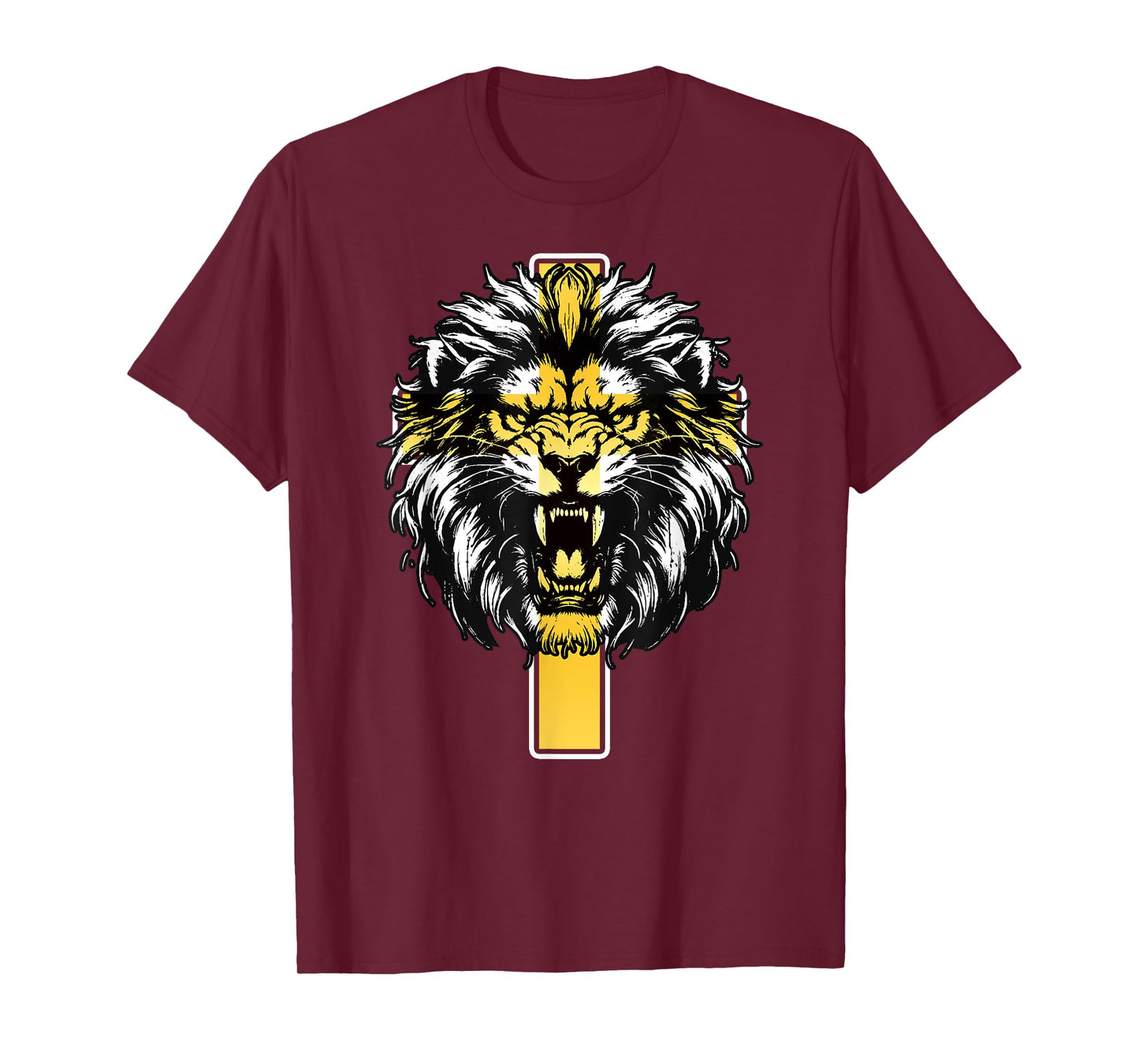 Lion Jesus Cross God Bless I Can Do All Thing Through Christ T-Shirt
