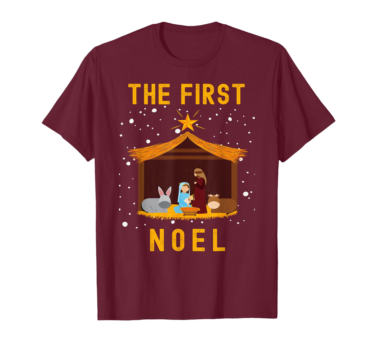 Christian Christmas The First Noel Celebrate The Nativity T-Shirt