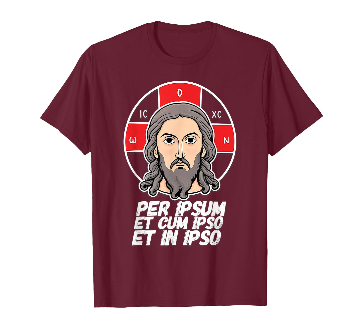 Orthodox Christian Eastern Orthodox Christ Pantocrator Icon T-Shirt
