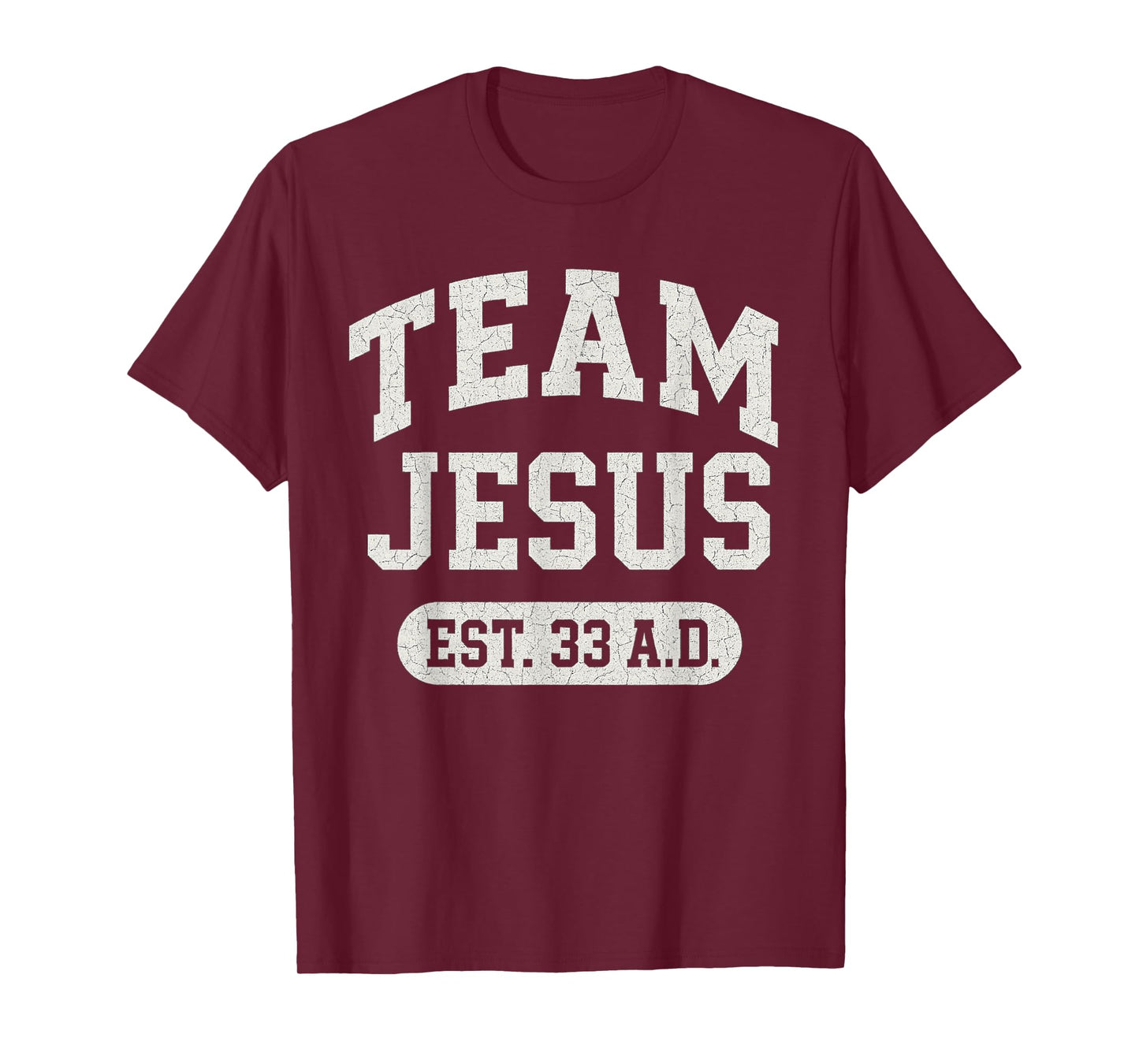 Team Jesus Vintage Collegiate Faith T-Shirt