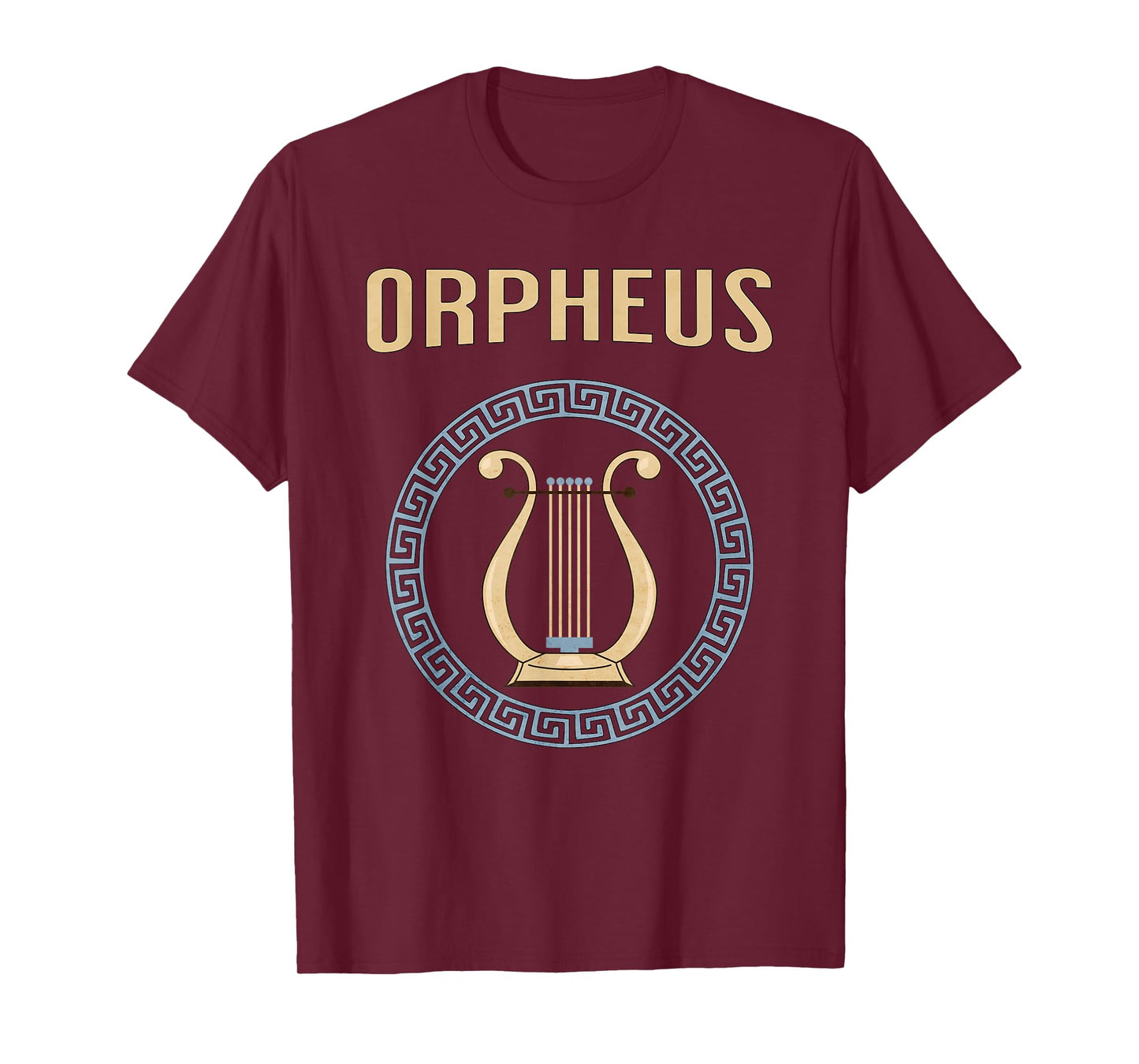 Orpheus Greek Mythology Ancient Greek Lyre Symbol T-Shirt
