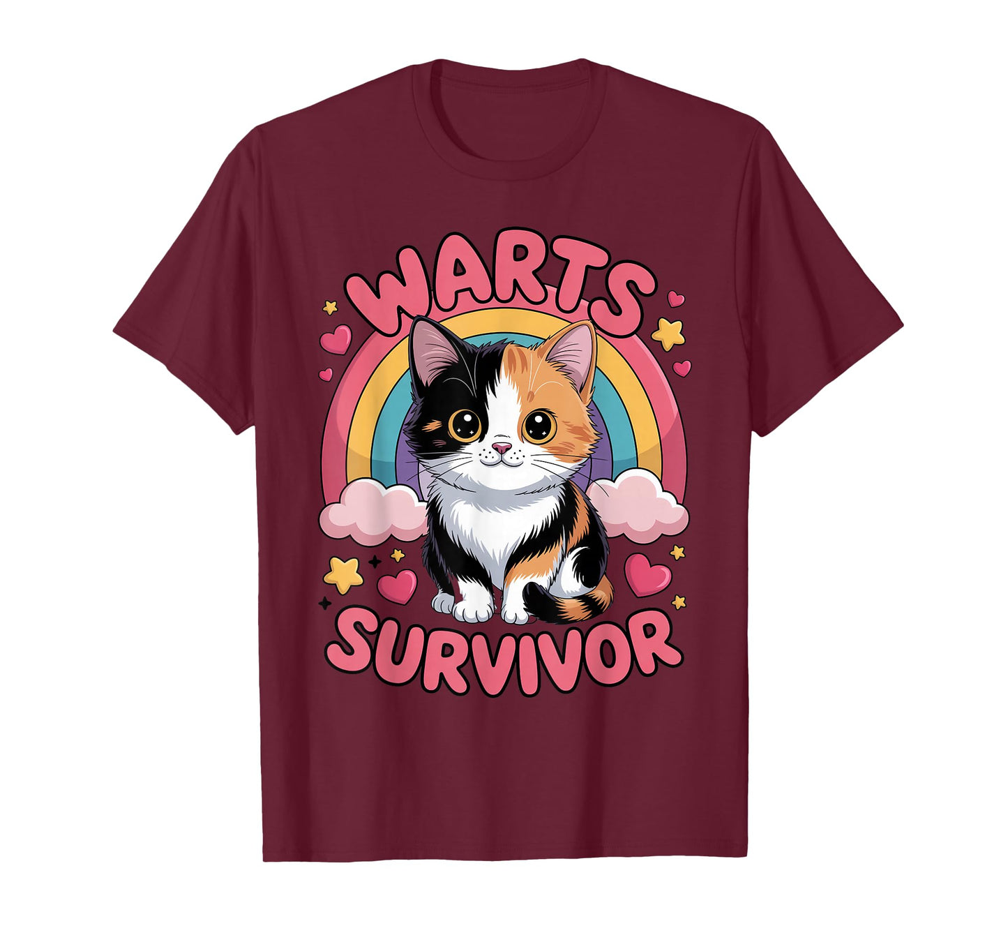 Warts Survivor Funny Inappropriate Adult Humor Warts T-Shirt