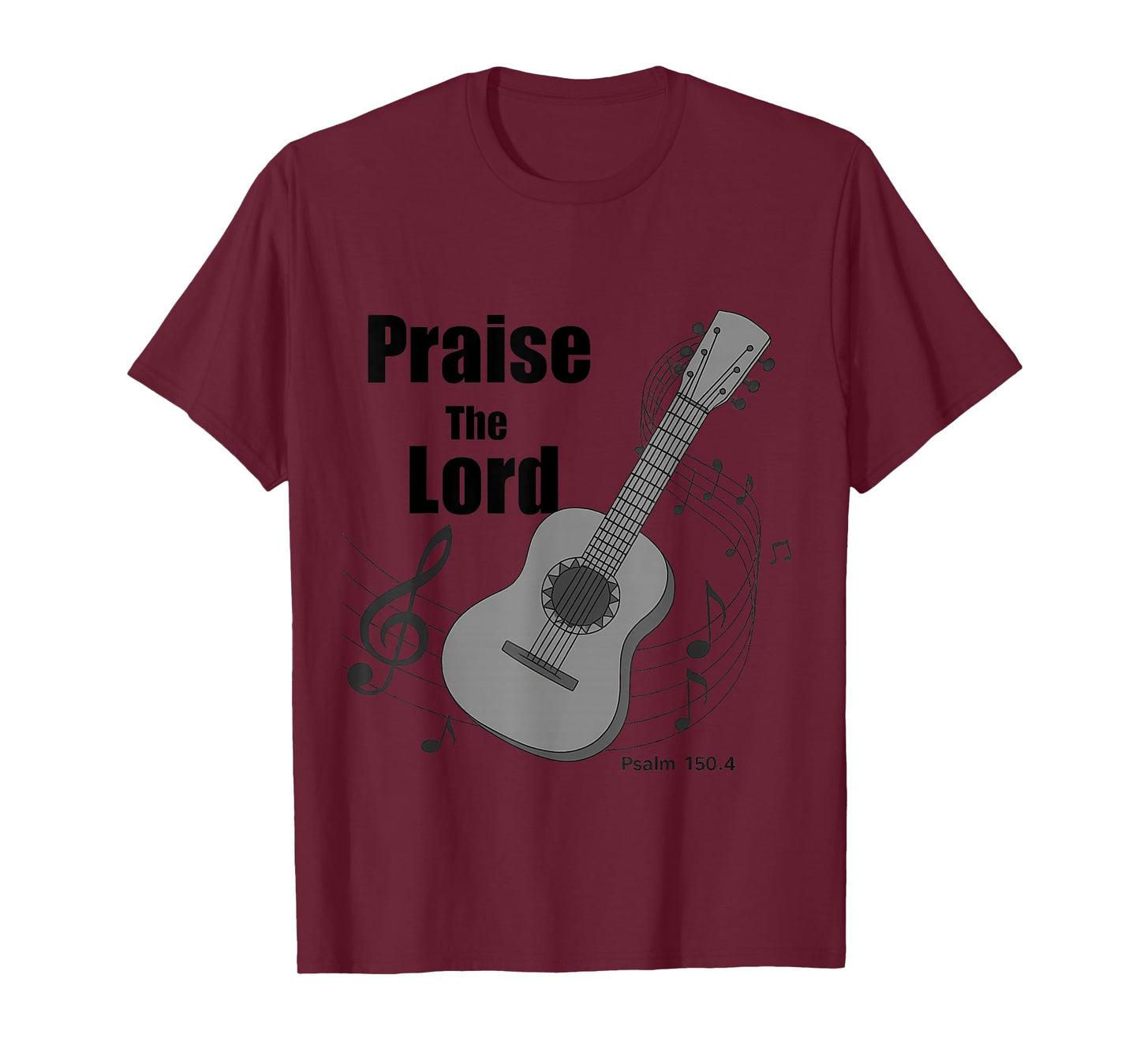 Praise The Lord Guitar Worship Tee T-Shirt