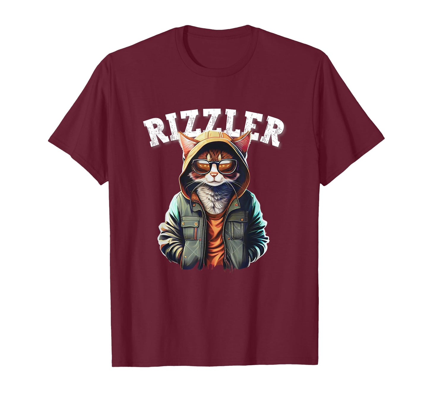 Rizzler Cat Funny W Rizz Meme Rizzler With The Rizz Teen T-Shirt for Men Women Kids