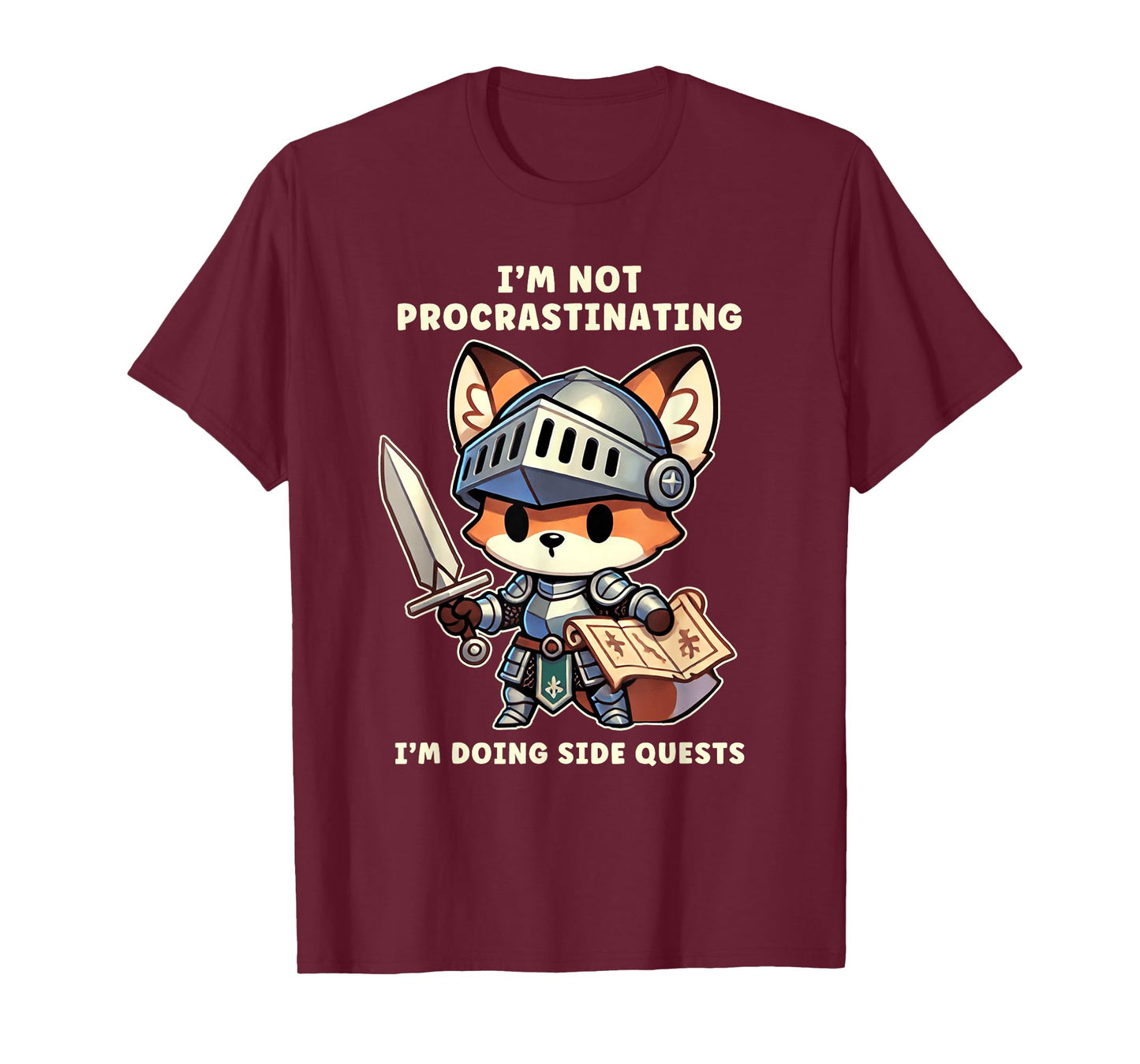 I'm Not Procrastinating I'm Doing Side Quests Gamer T-Shirt