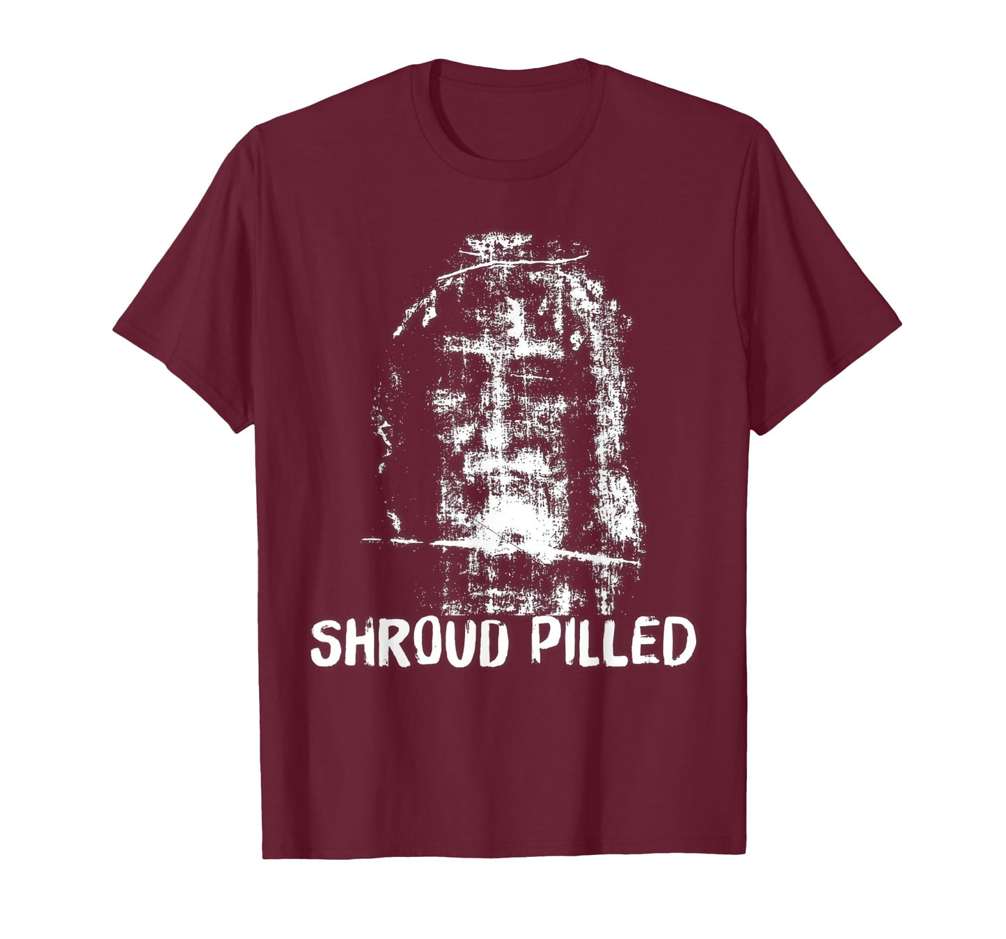 Shroud Of Turin Face of Jesus Christ Catholic T-Shirt