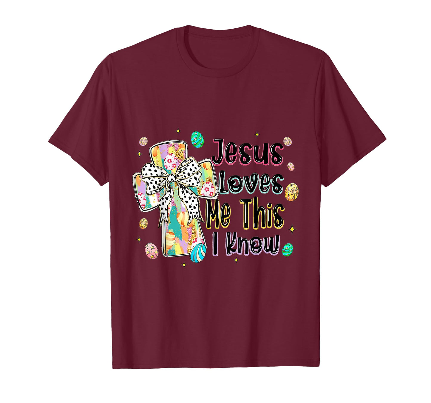 Christian Easter Bundle Tee Jesus Loves Me This I Know T-Shirt