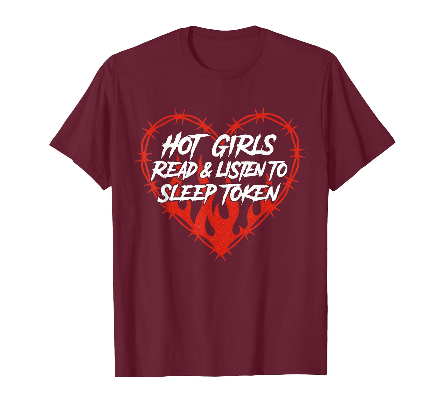 Hot Girls Read and Listen to Sleep Token Aesthetic T-Shirt