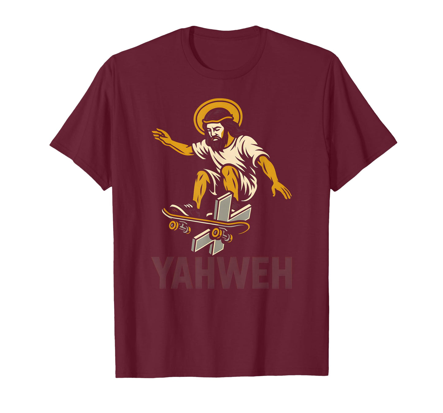 Christian Pop Culture Yahweh Cool Mens Christian Faith T-Shirt