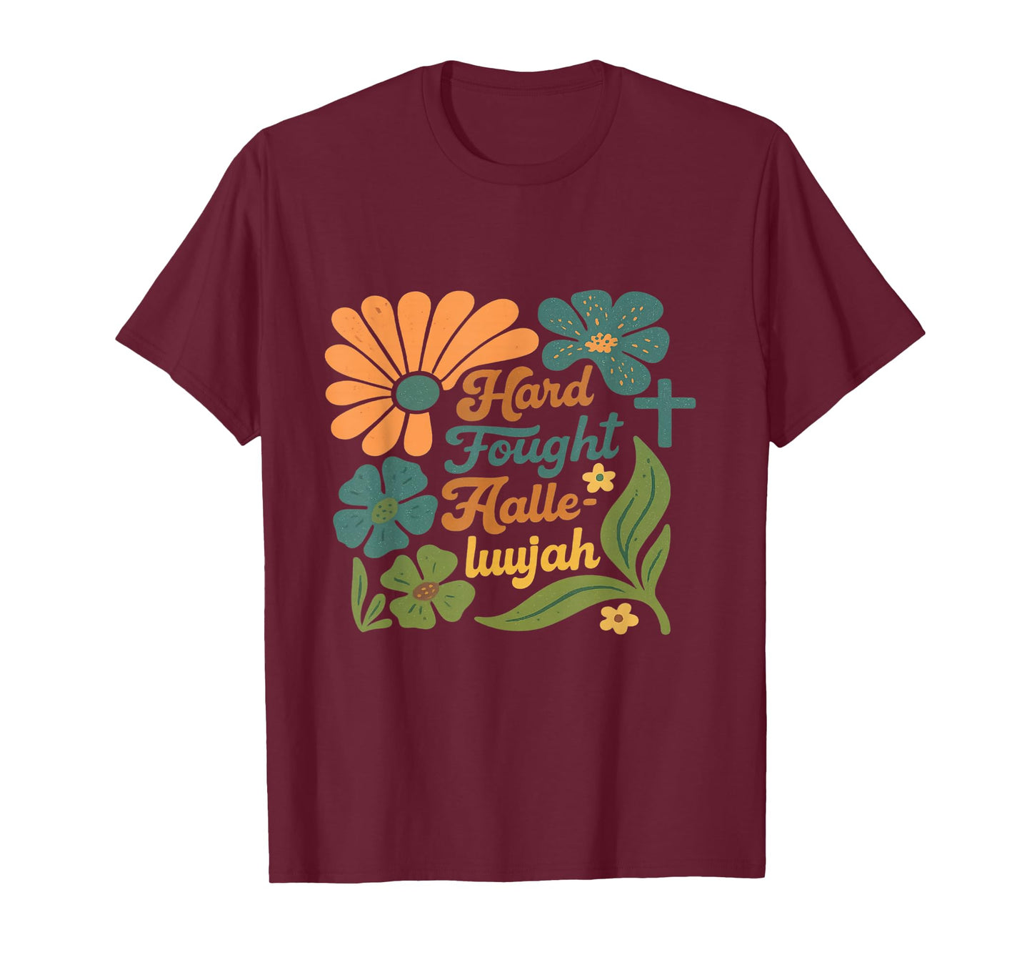 Hard Fought Hallelujah Praise. Jesus Lake T-Shirt