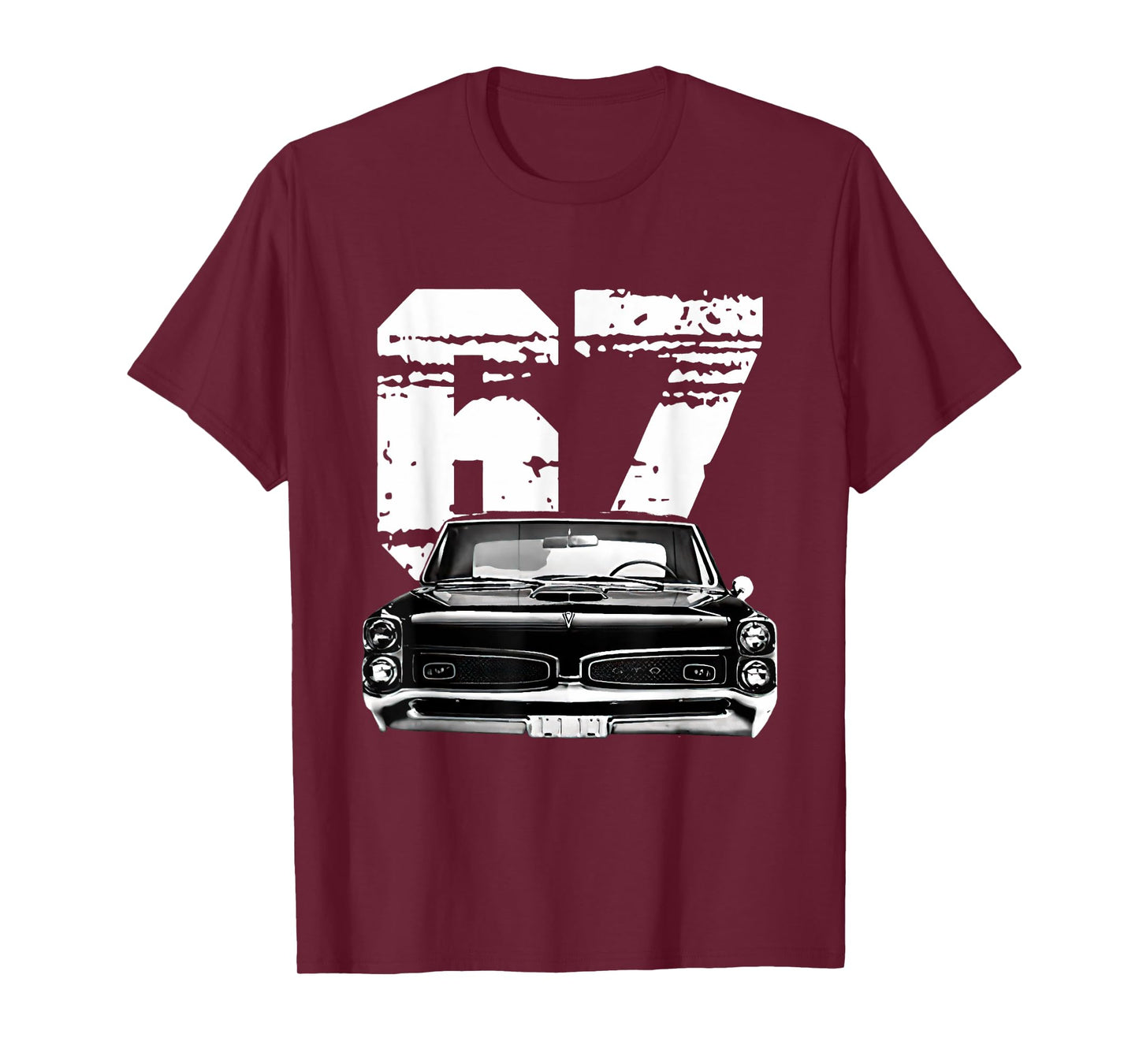 1967 67 GTO Classic Car Old School Muscle Car T-Shirt