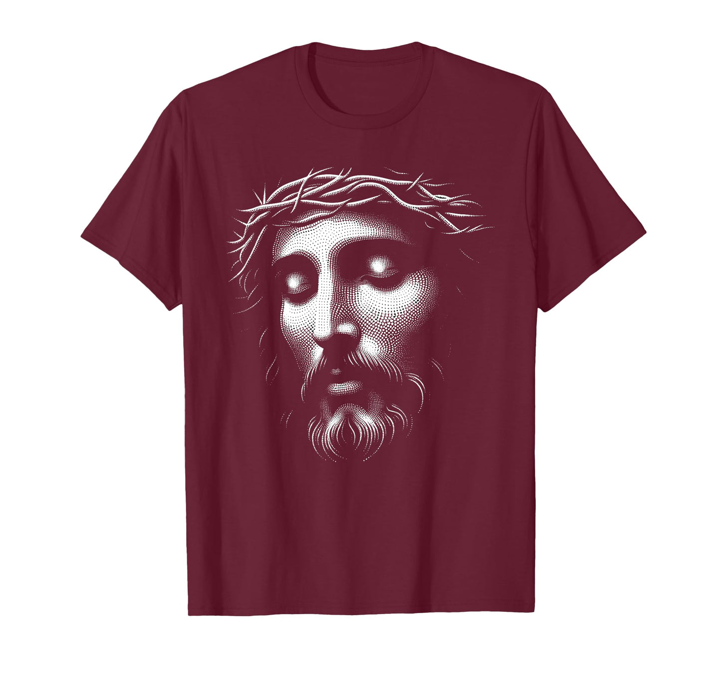 Jesus Face Image Christian Religion Christianity T-Shirt