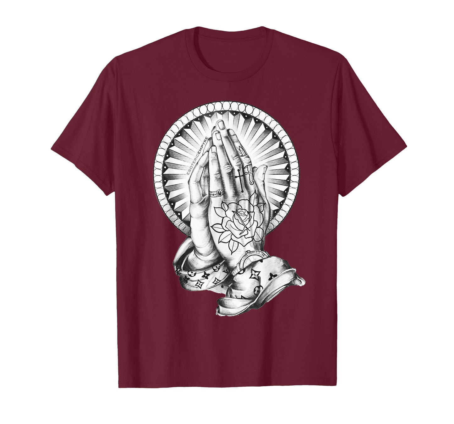 Tattoo Praying Hands x Praying Hands Tattoo Flash T-Shirt