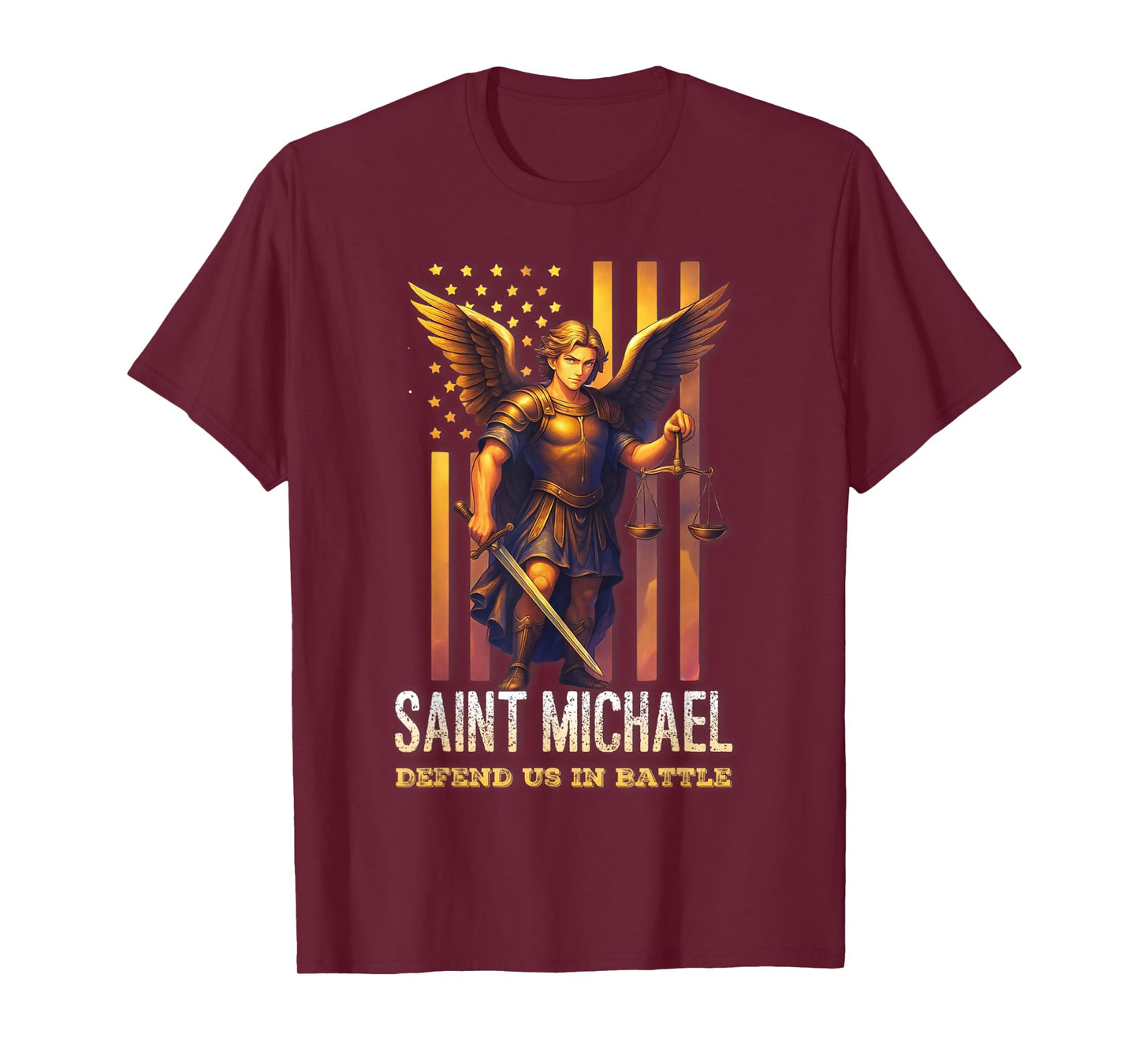 Saint Michael The Archangel Catholic T-Shirt