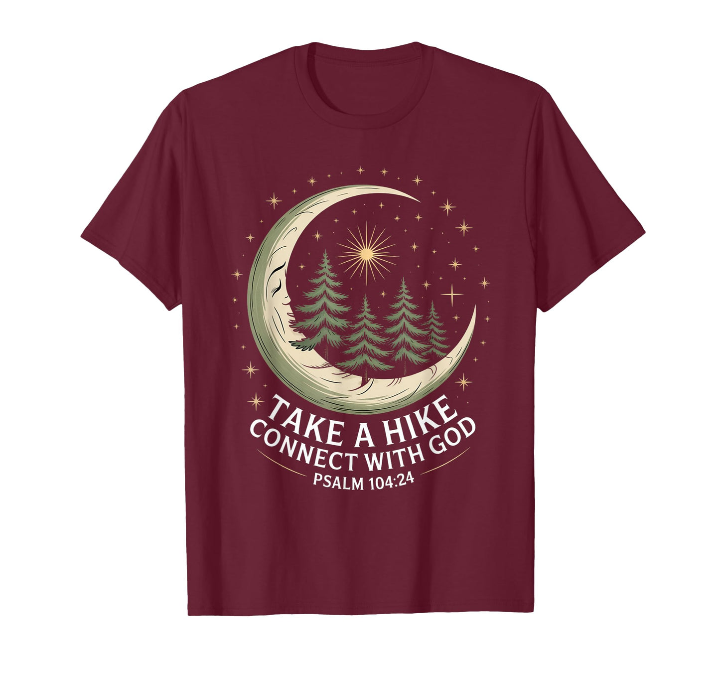 Take A Hike Connect With God T-Shirt
