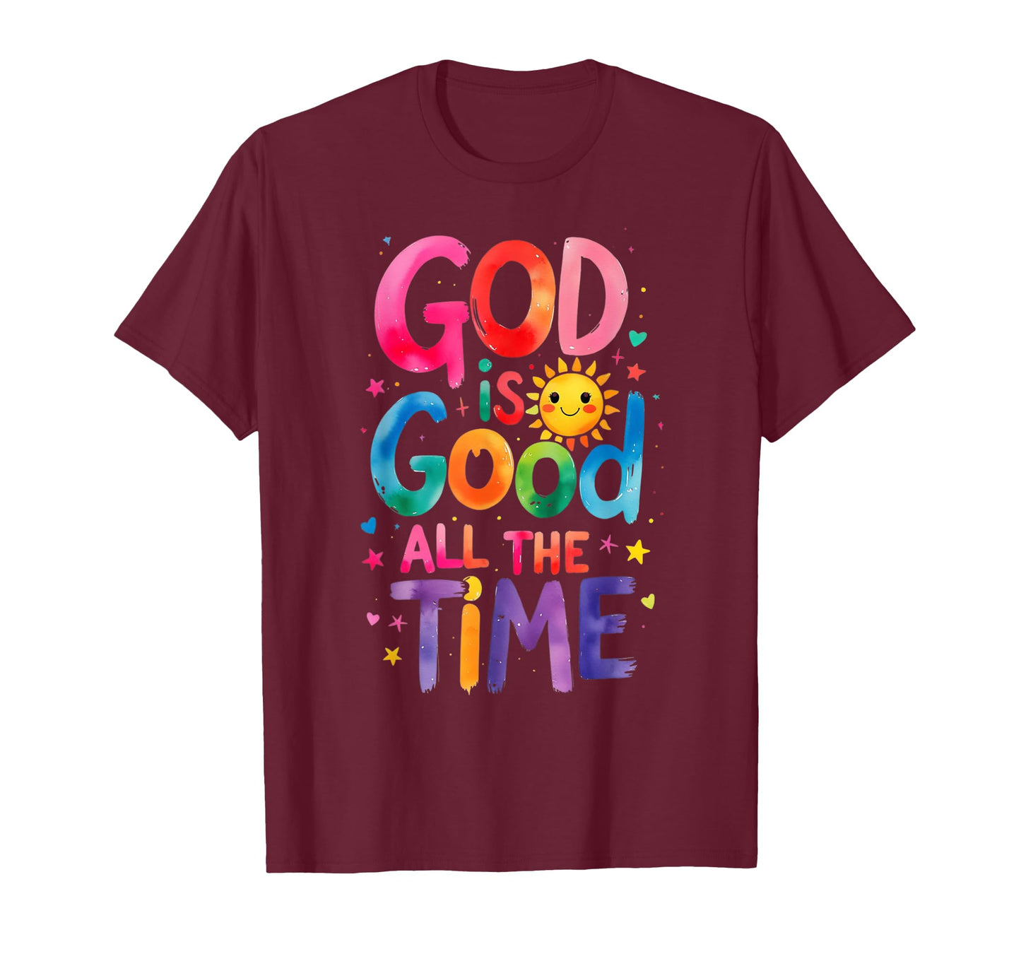 God is Good All The Time Jesus Christ Christian Gift T-Shirt