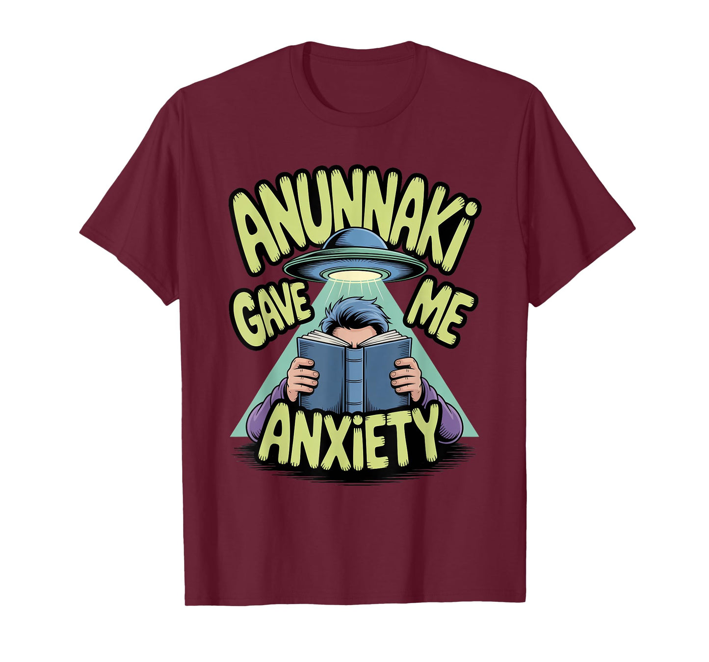 Anunnaki Gave Me Anxiety Enki Alien Race Sumerian Gods T-Shirt