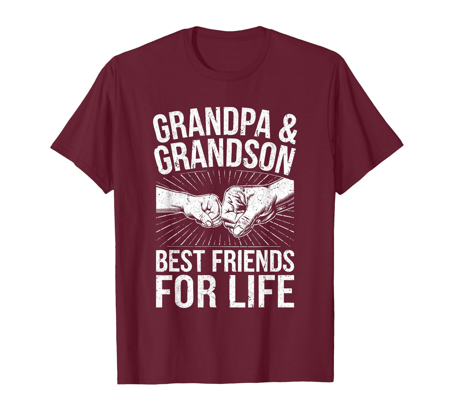 Grandpa And Grandson Best Friends For Life Shirt Matching T-Shirt