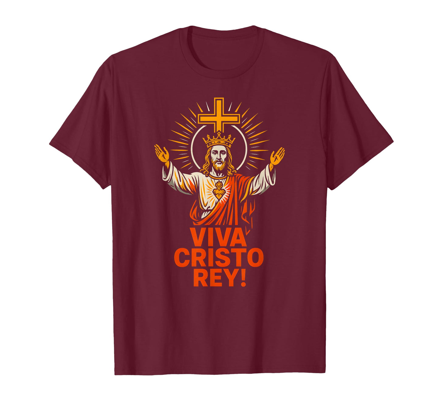 Catholic Pride Viva Cristo Rey Vintage Mens Get Well T-Shirt