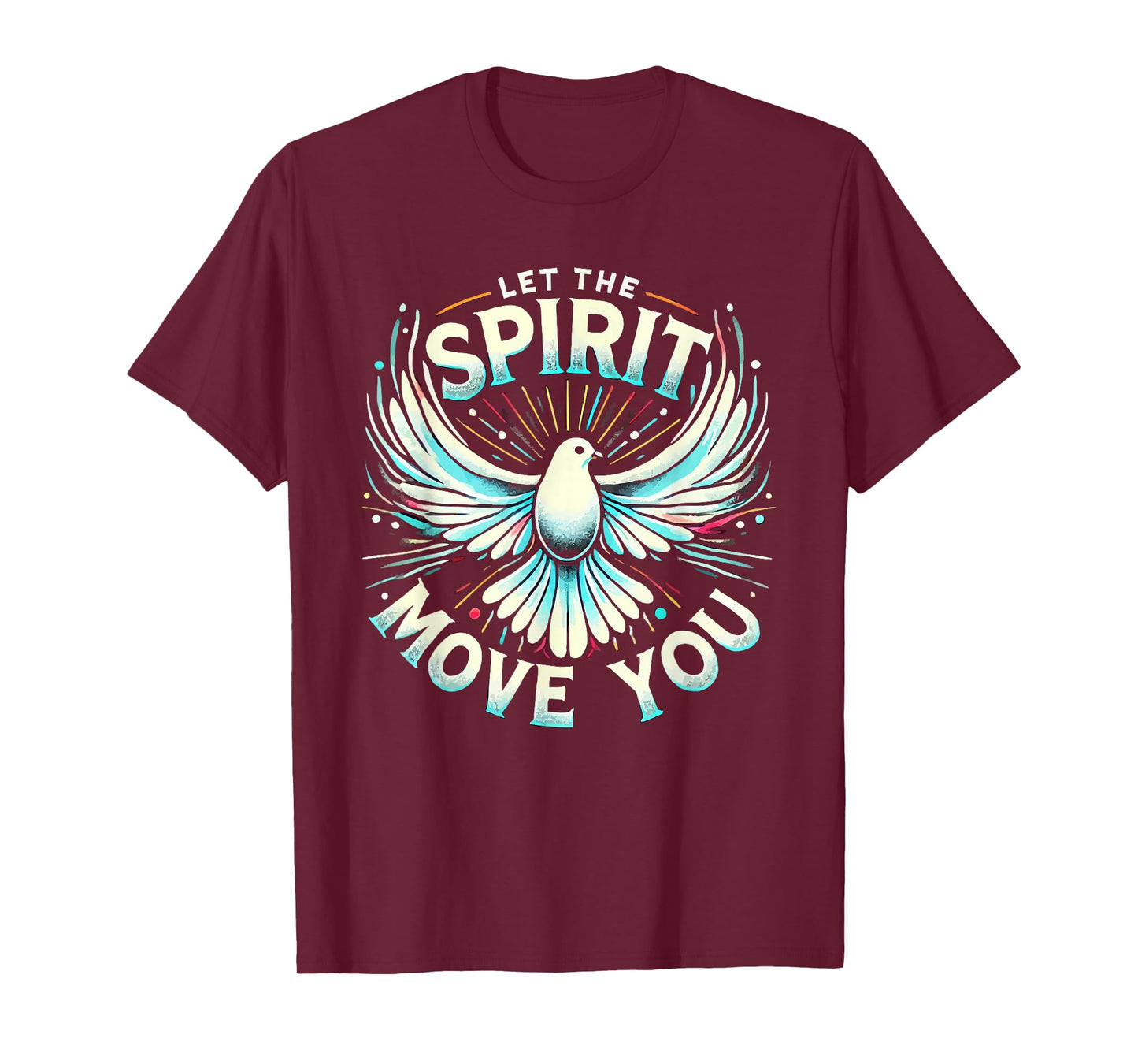 Holy Spirit I Love Jesus Christ Catholic Christian Faith T-Shirt
