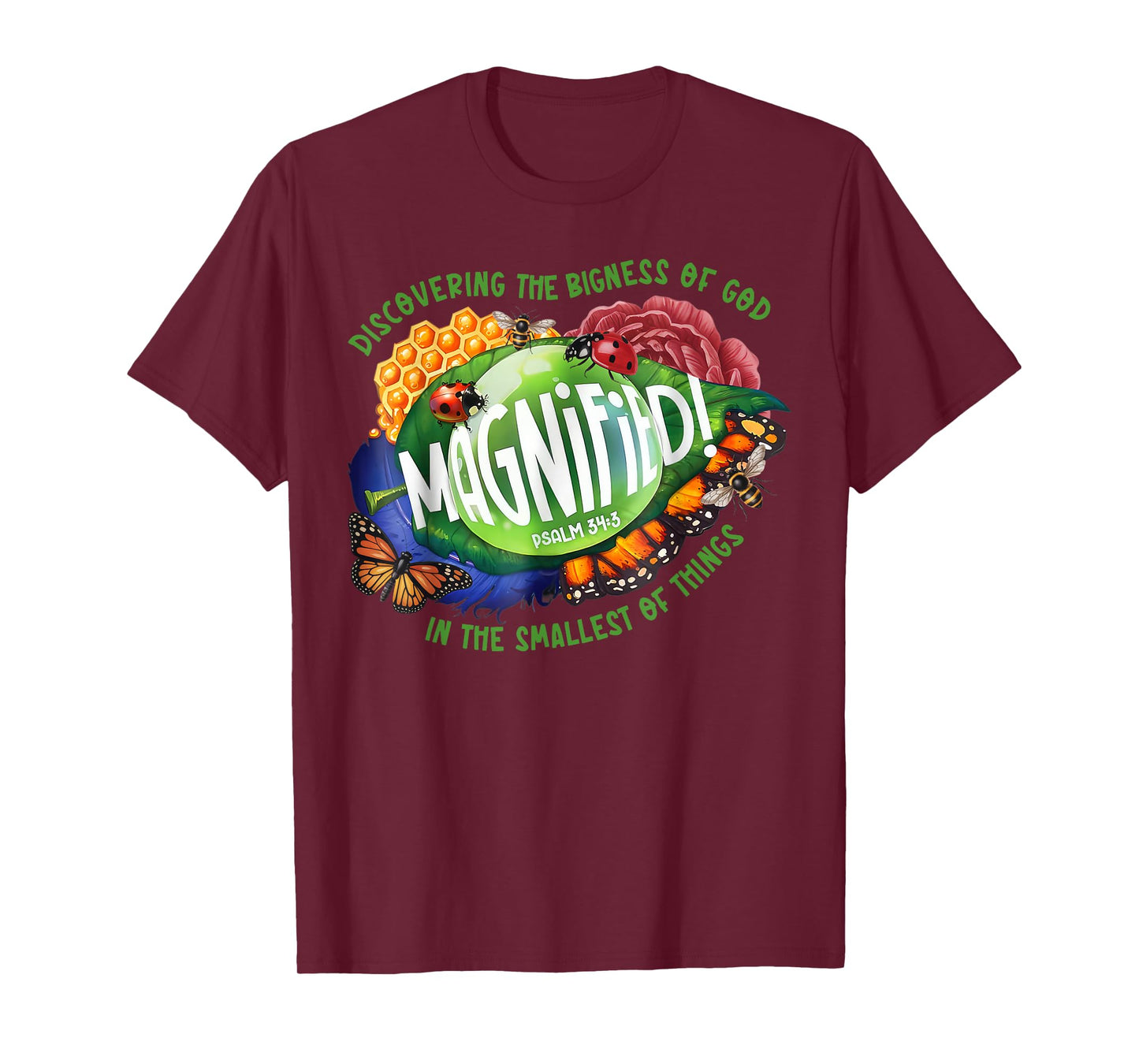 Magnified VBS 2025 Discovering the Bigness of God Christian T-Shirt