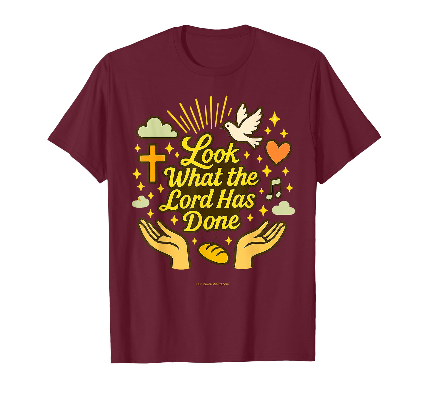 Look What The Lord Has Done Christian God Bible Devil church T-Shirt